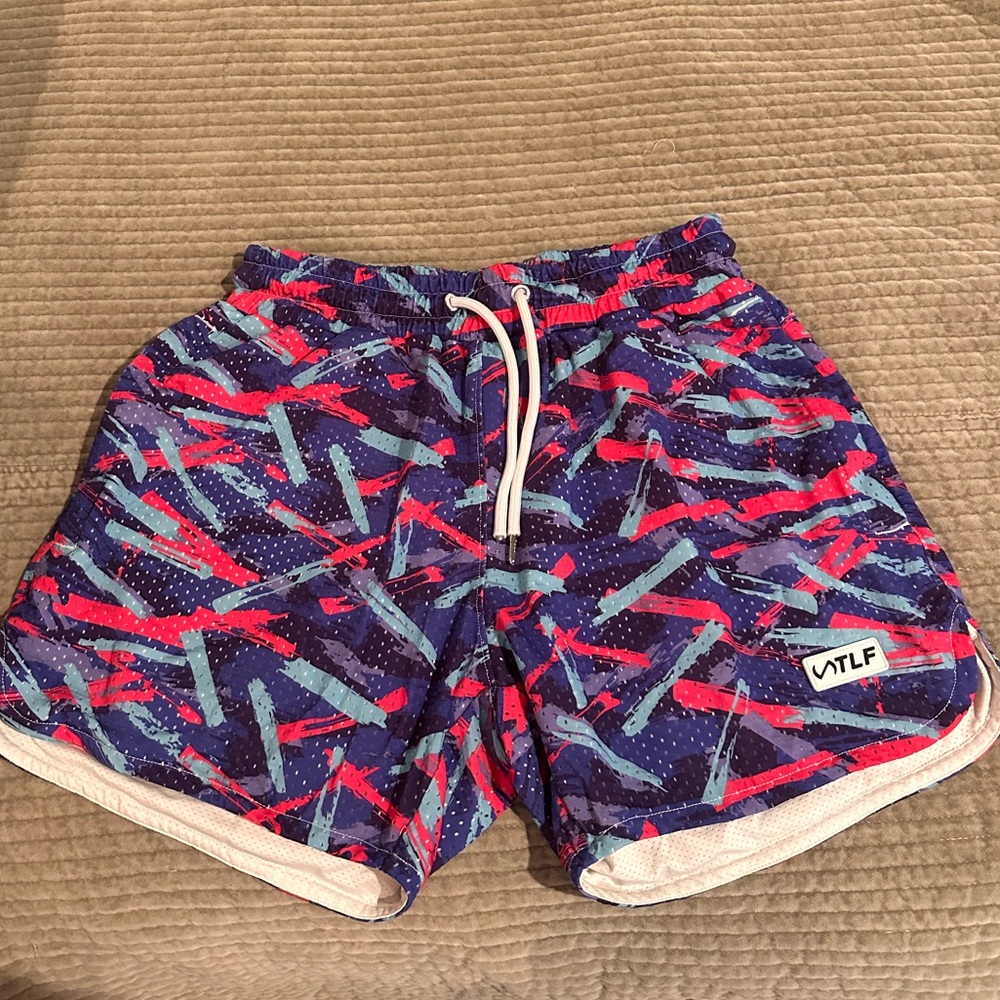 TLF Multicolor Patterned Shorts